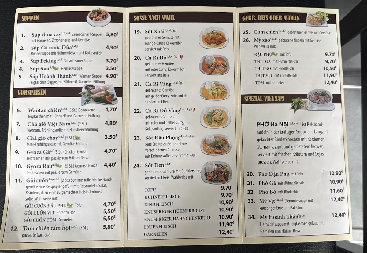Sinh Ba - vietnamesische Küche Photo Menu 4