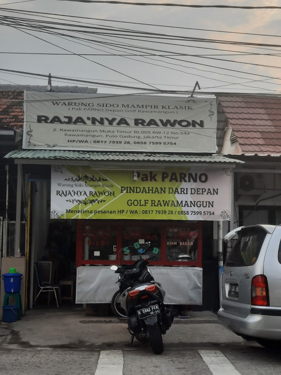Warung Sido Mampir Pakde Parno Rawamangun