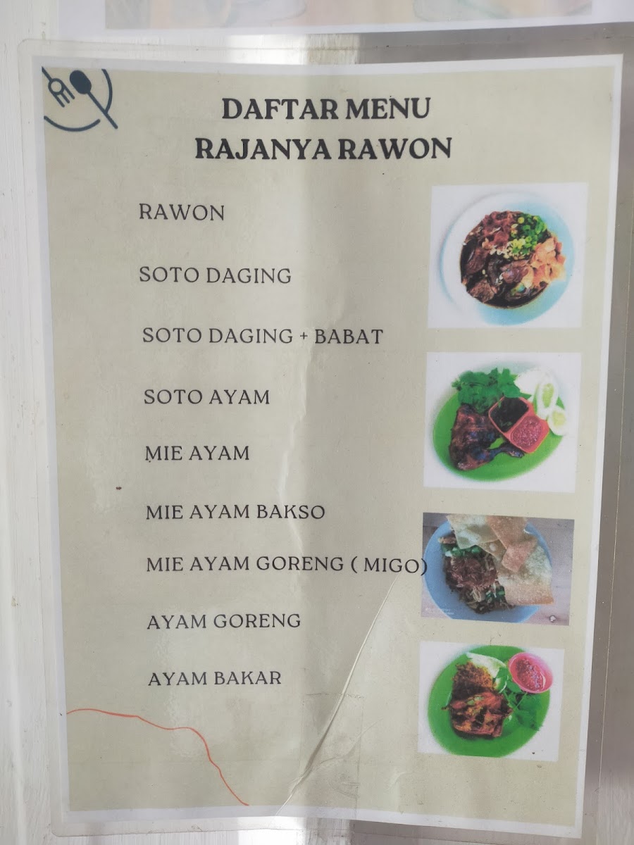 Warung Sido Mampir Pakde Parno Rawamangun Photo Menu 1