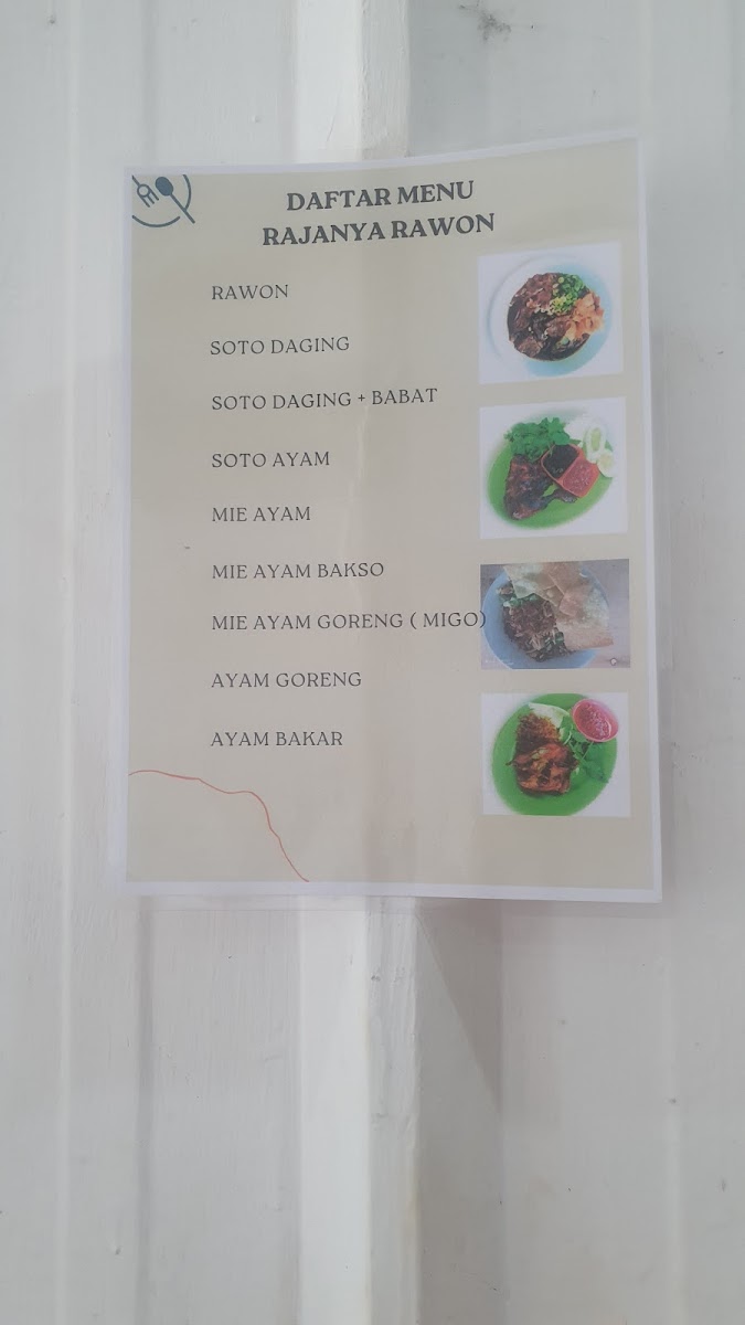 Warung Sido Mampir Pakde Parno Rawamangun Photo Menu 2