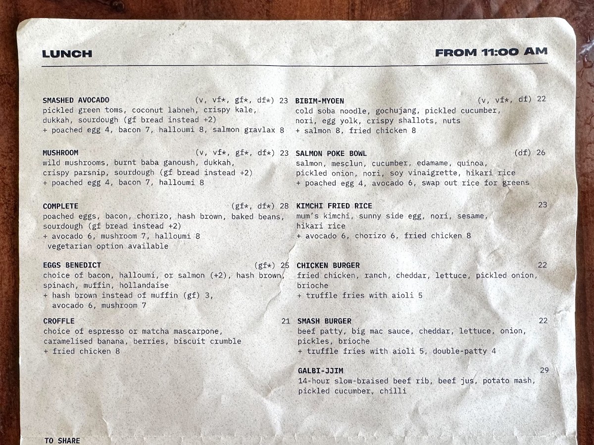 Chur Bae Photo Menu 6