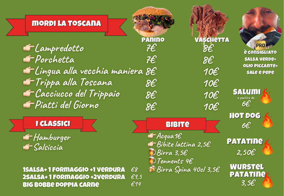 Da BOBBE Lampredotto e Panini Livorno Photo Menu 1