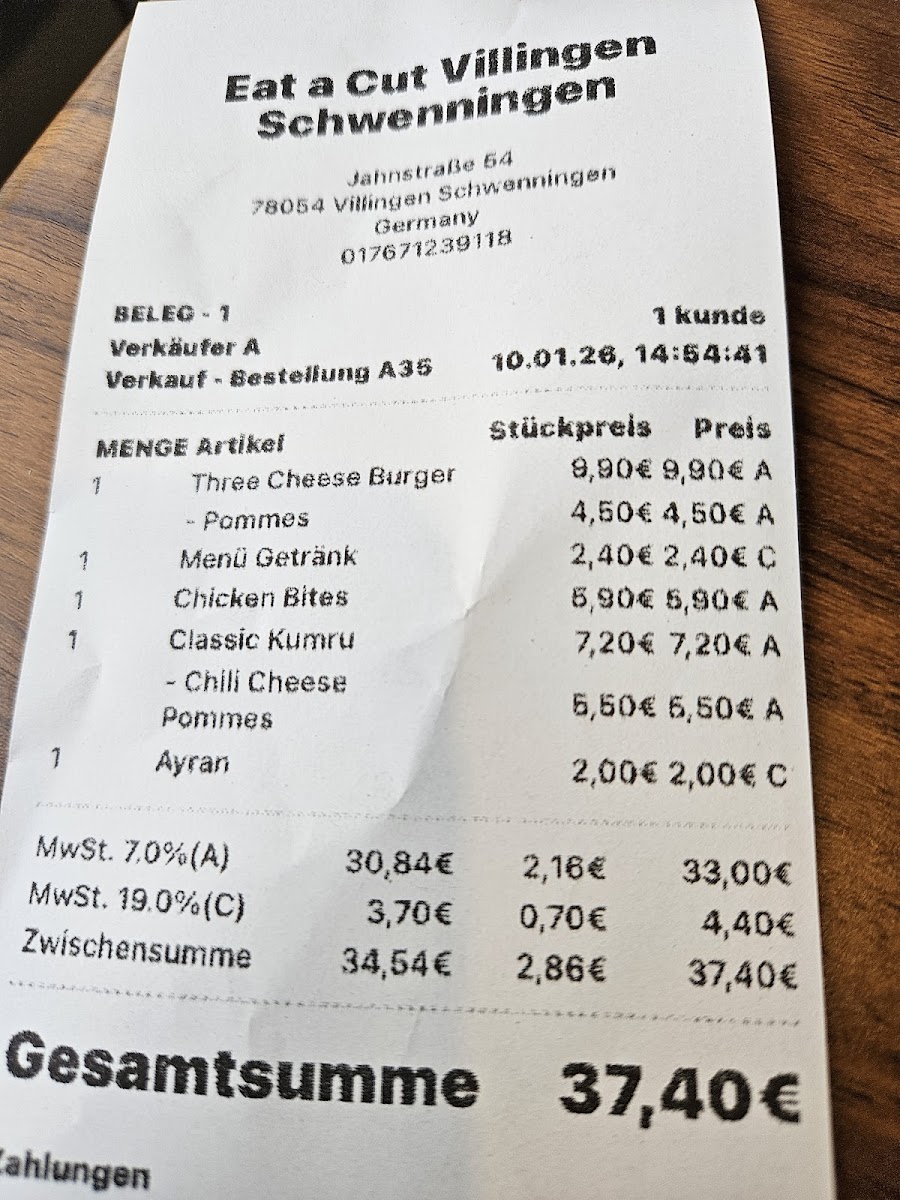 Eat a Cut Villingen-Schwenningen Photo Menu 6