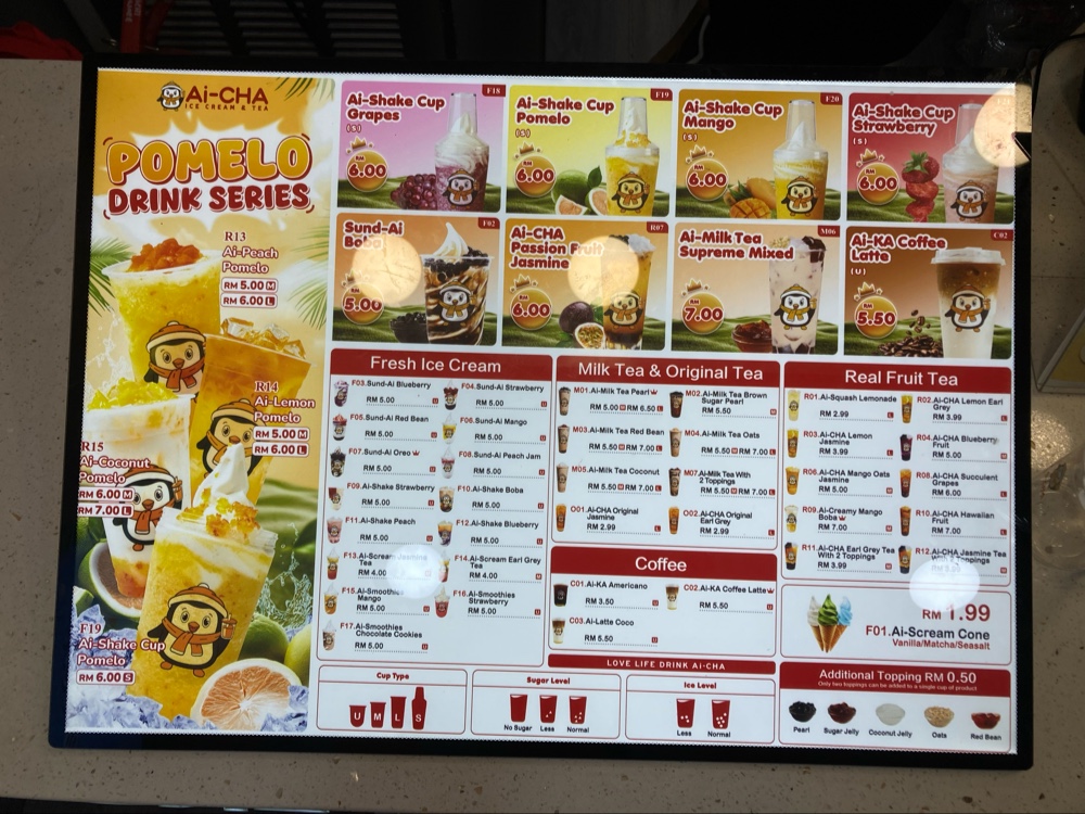 Ai-CHA Pantai Dalam Photo Menu 1