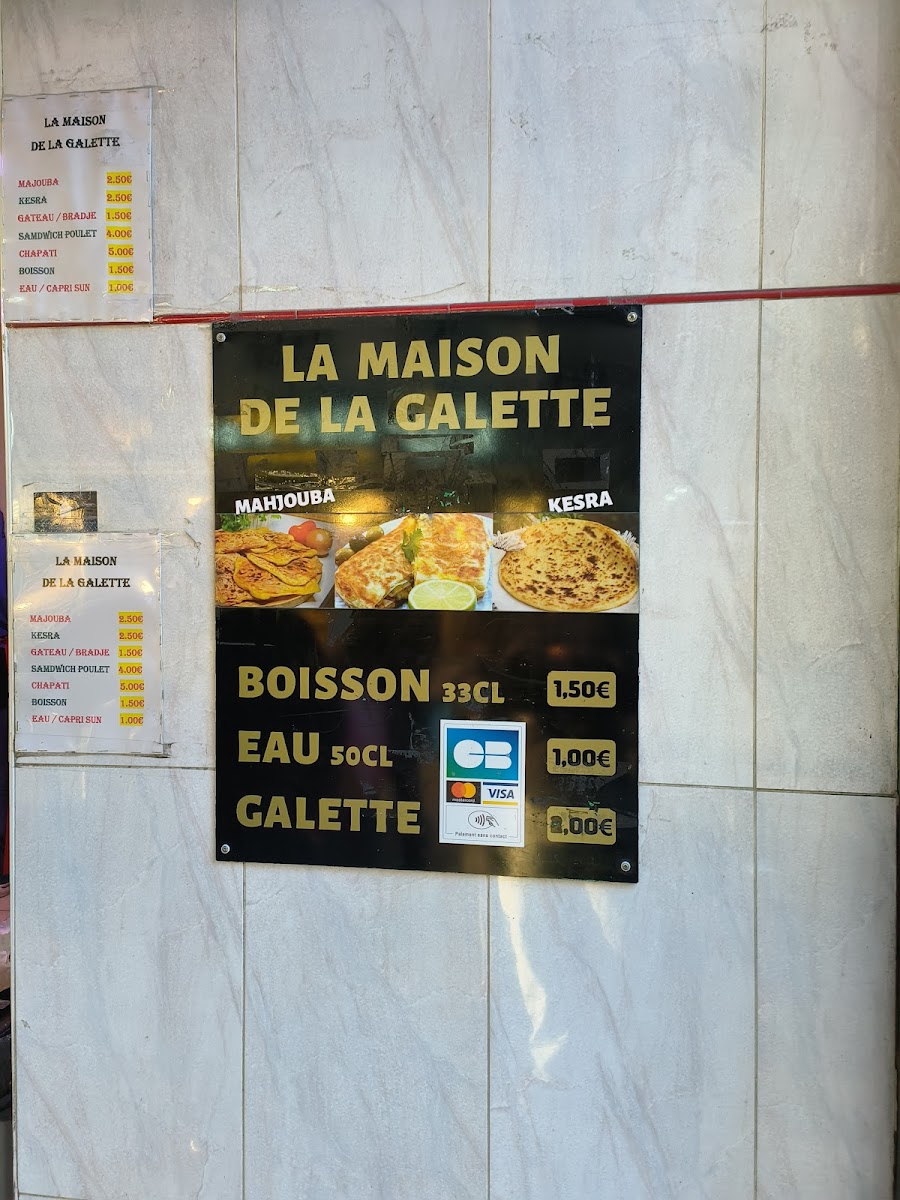 La maison de la Galette Photo Menu 3