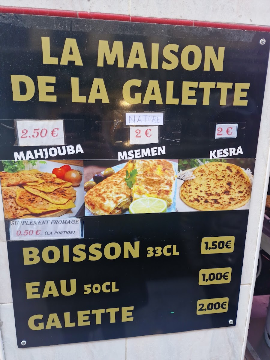 La maison de la Galette Photo Menu 7