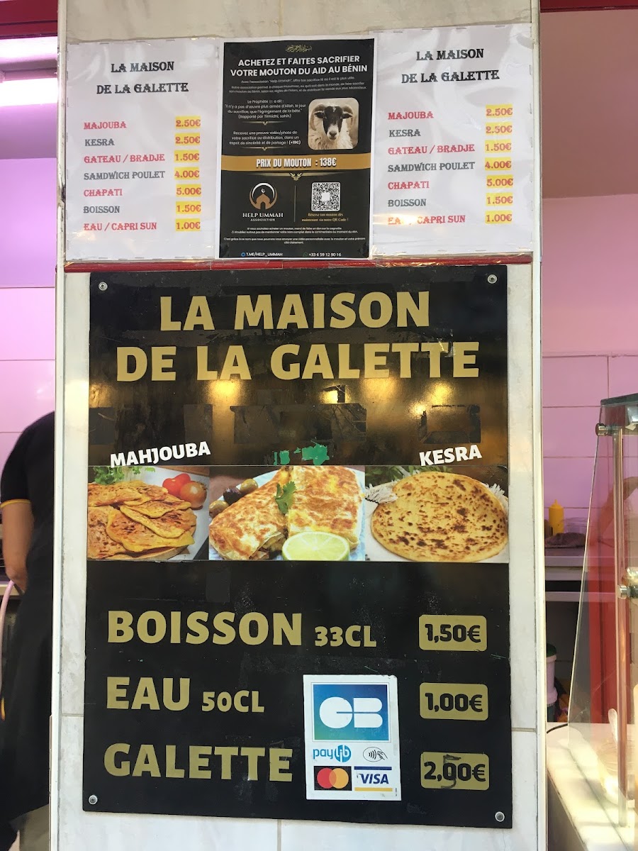 La maison de la Galette Photo Menu 8