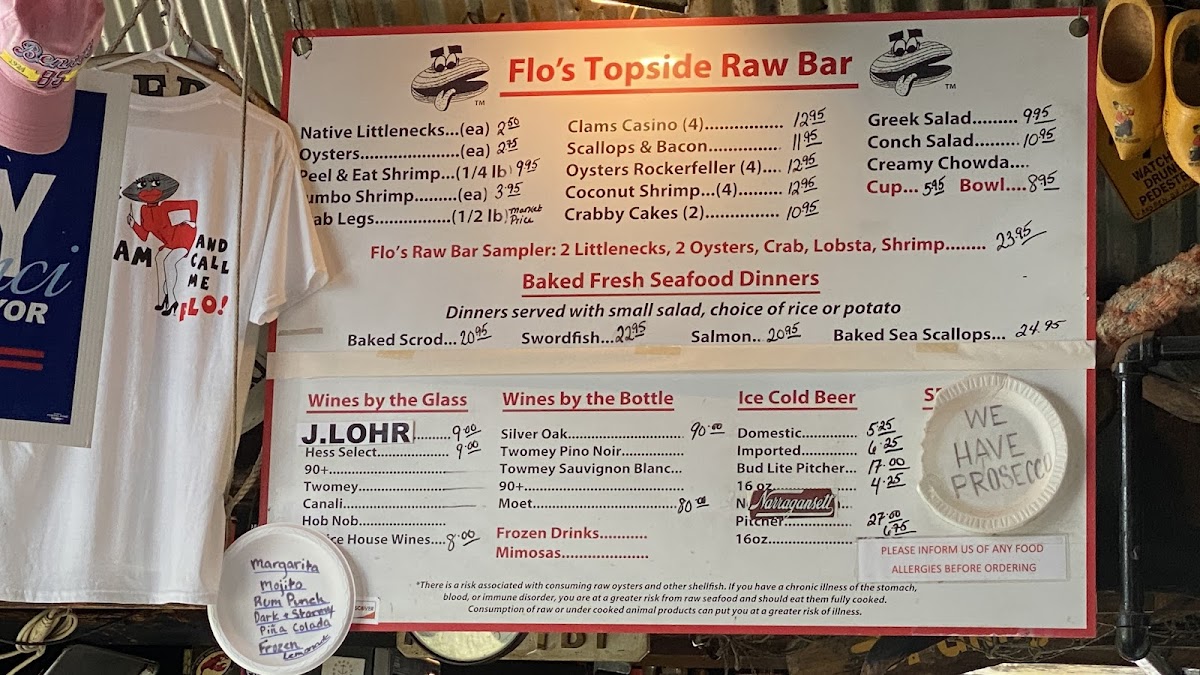 Flo's Clam Shack Photo Menu 4
