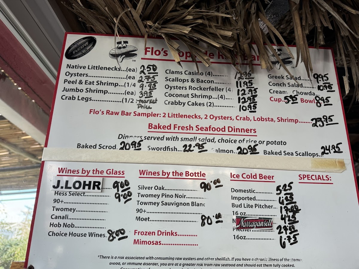 Flo's Clam Shack Photo Menu 8