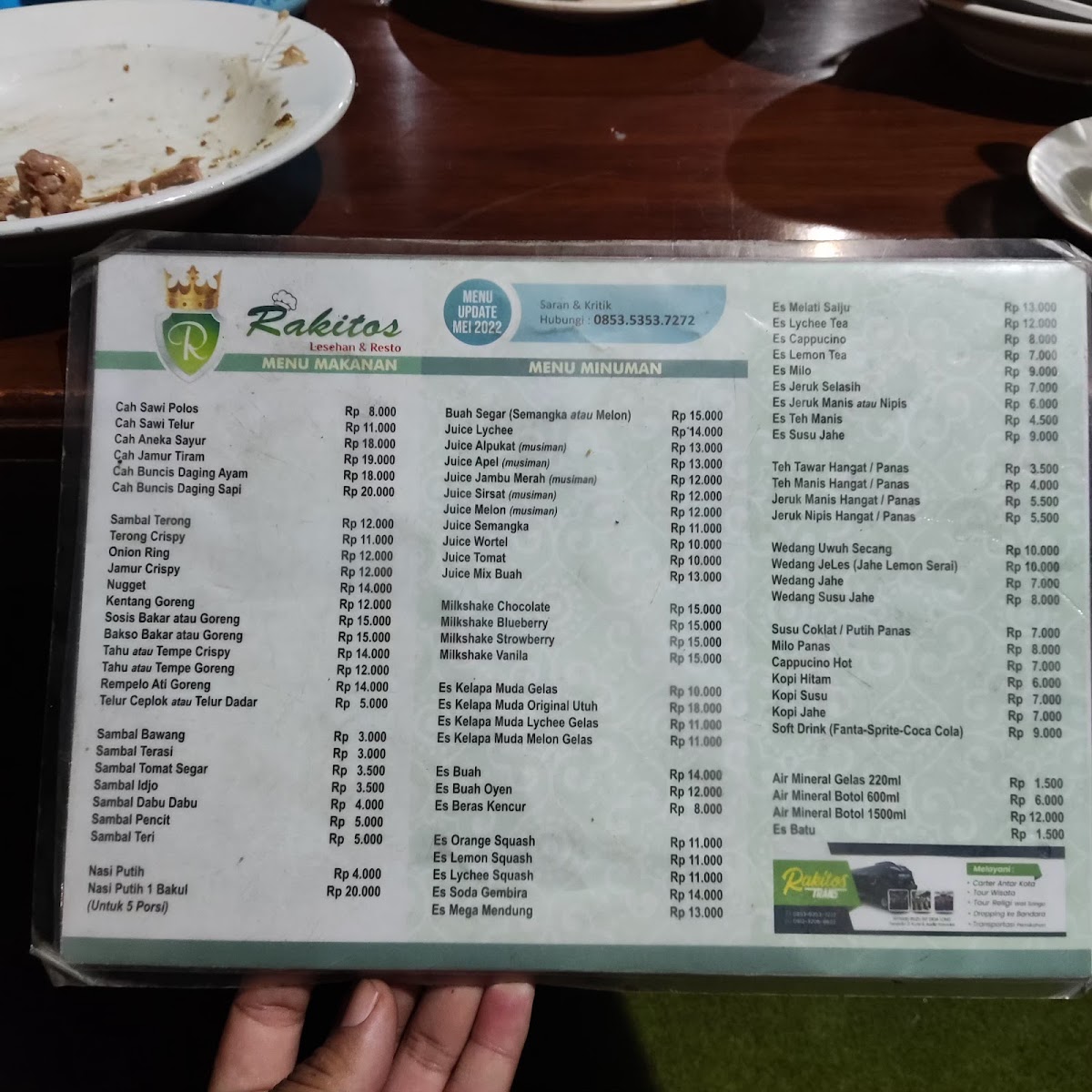 Rakitos Lesehan & Resto Photo Menu 5