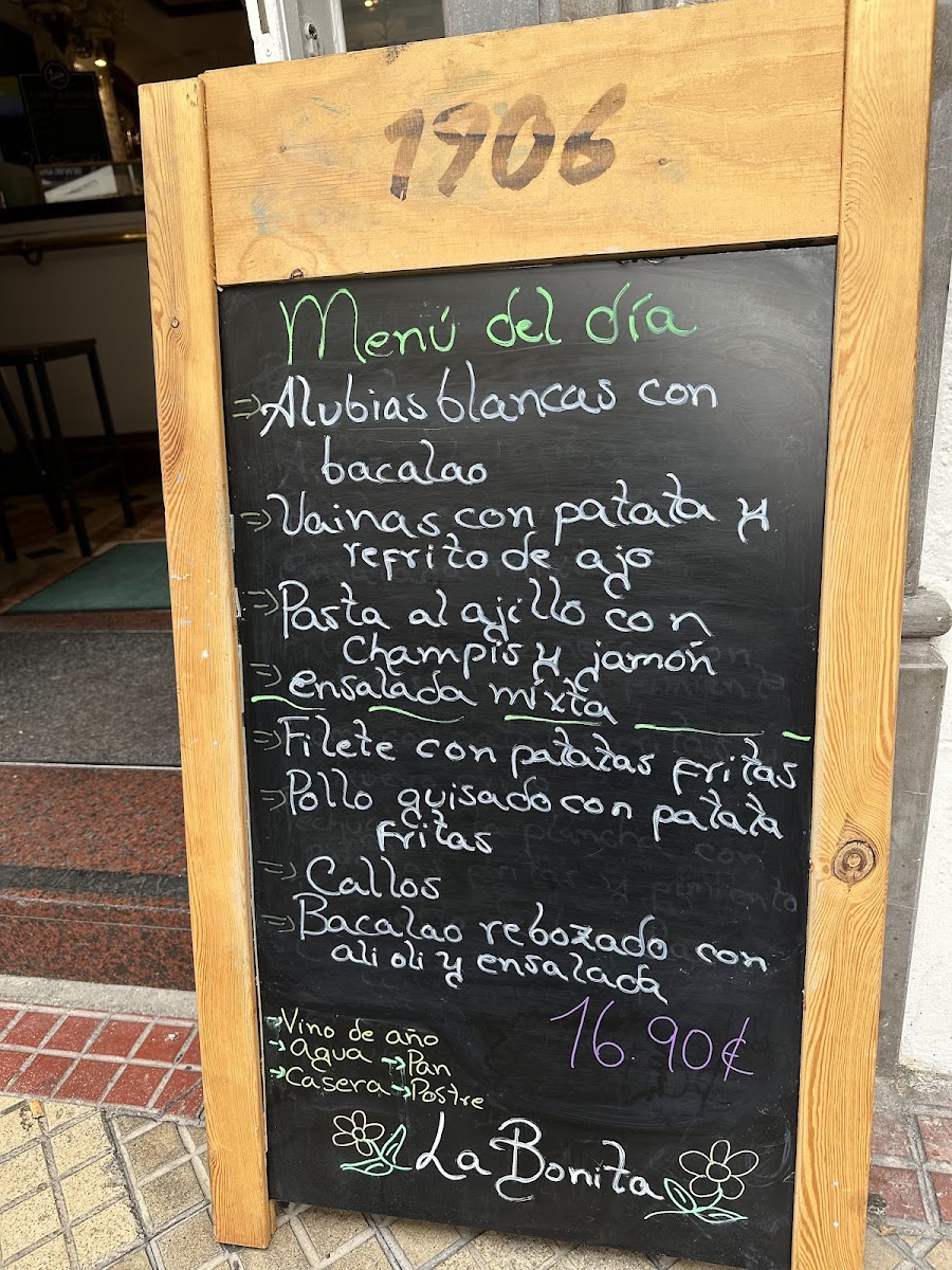 La Bonita Photo Menu 8