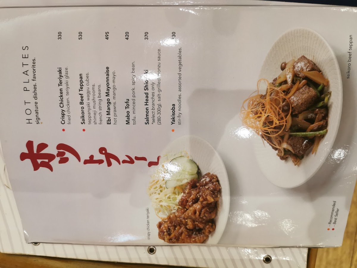 Kenji Tei - Alabang Town Center Photo Menu 10