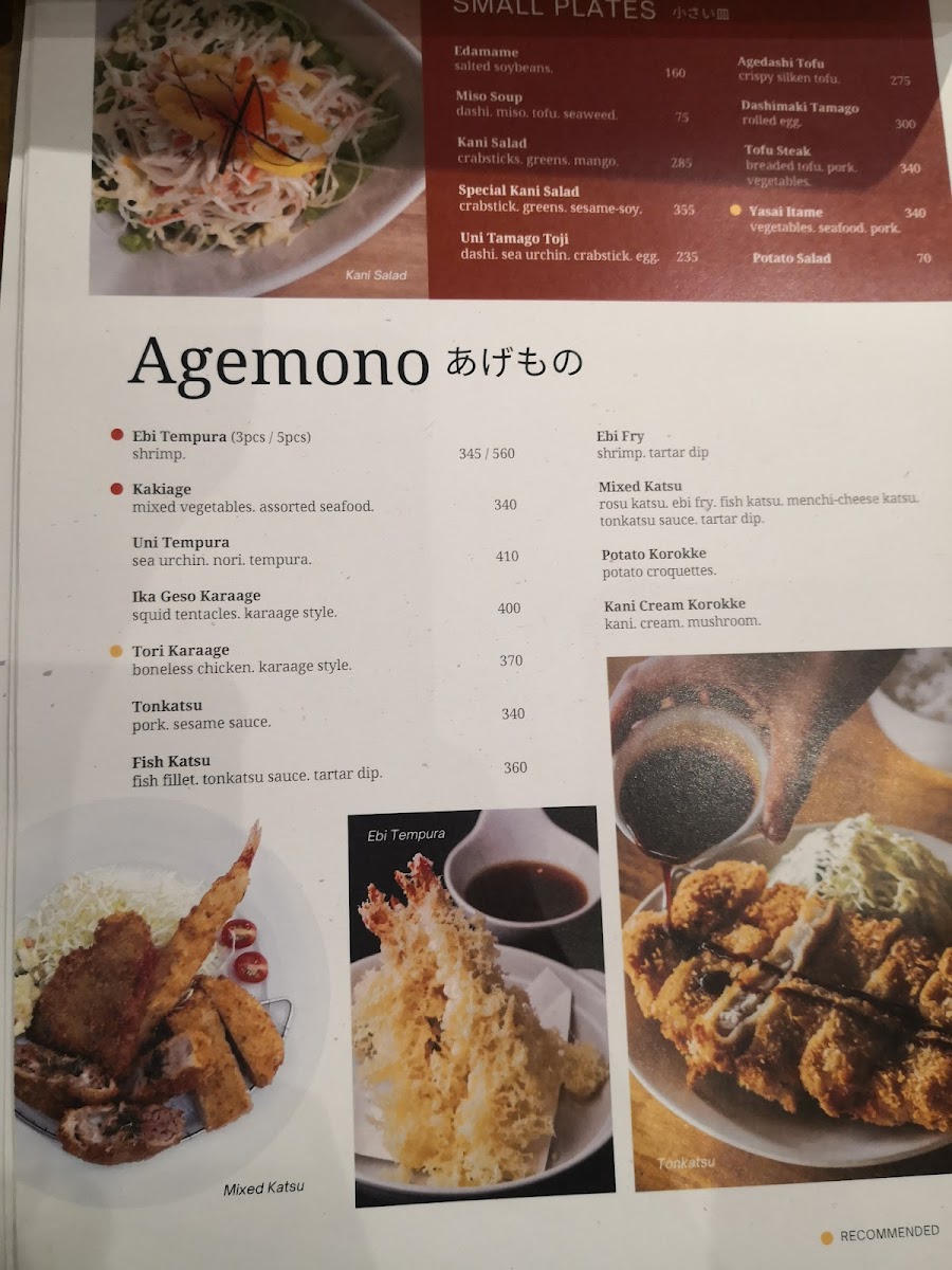 Kenji Tei - Alabang Town Center Photo Menu 7