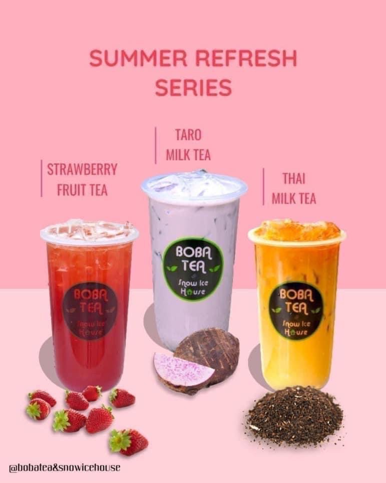 Boba Tea and Snow Ice House Photo Menu 10