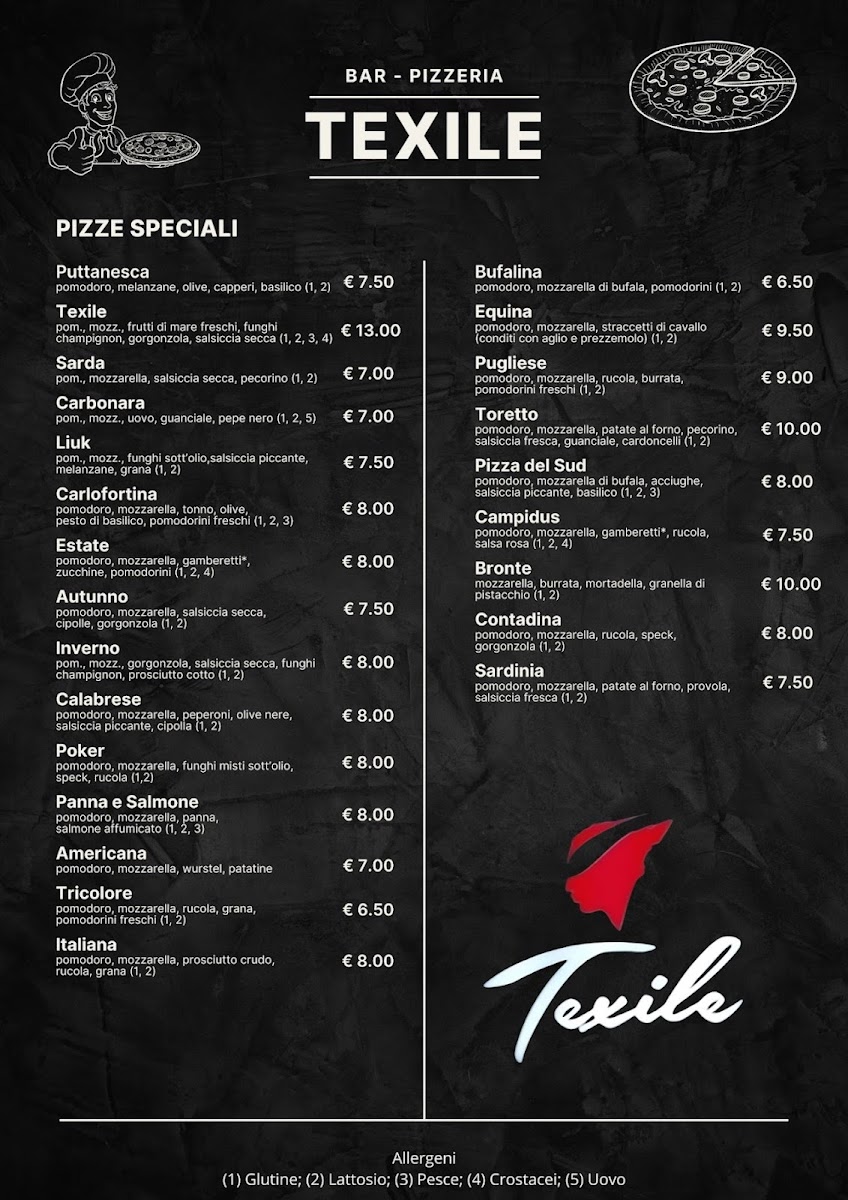 Bar pizzeria Texile Photo Menu 3