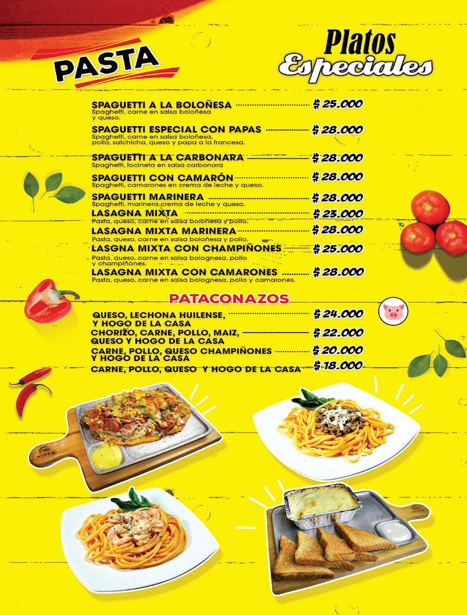 Rinnos pizza Photo Menu 2