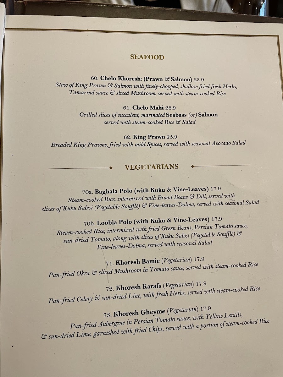 Beluga Restaurant & Bar Photo Menu 3