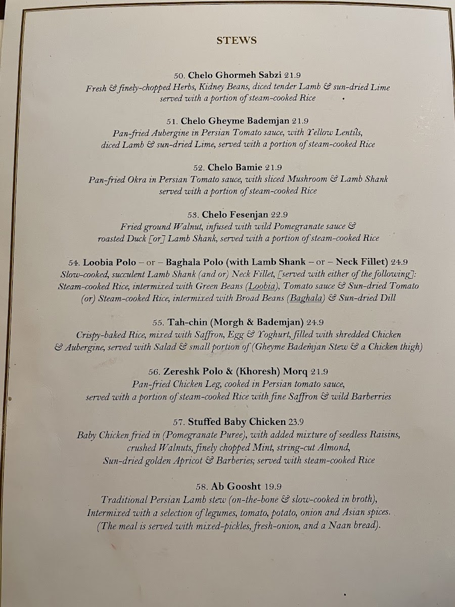 Beluga Restaurant & Bar Photo Menu 4