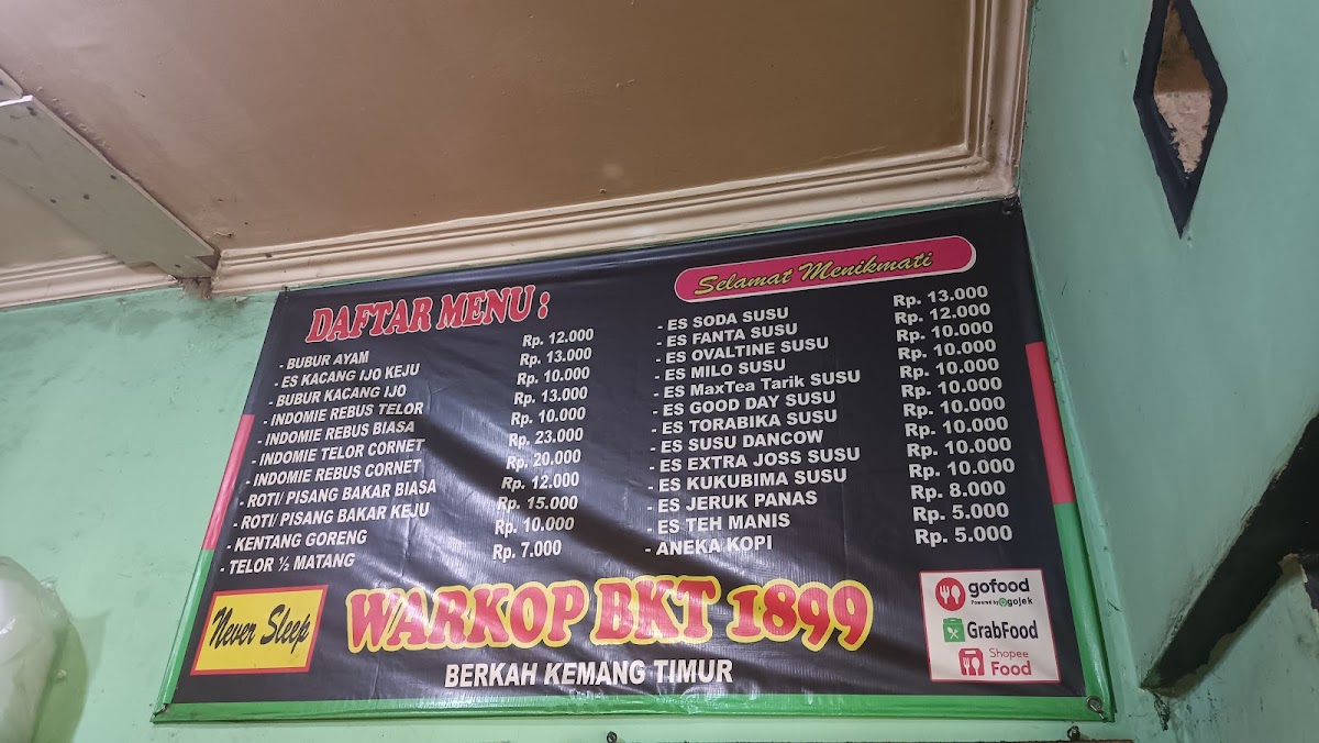 Warkop kemang timur Photo Menu 1