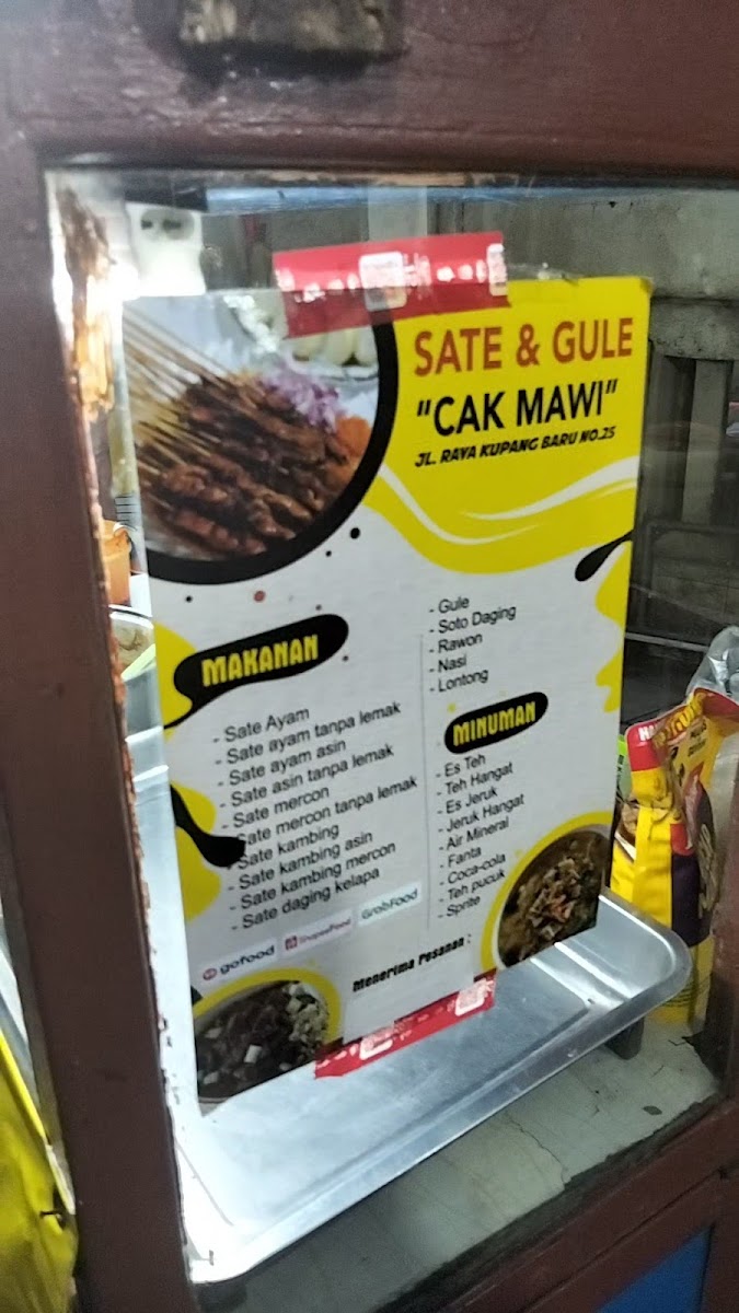 Sate Cak Mawi Photo Menu 2