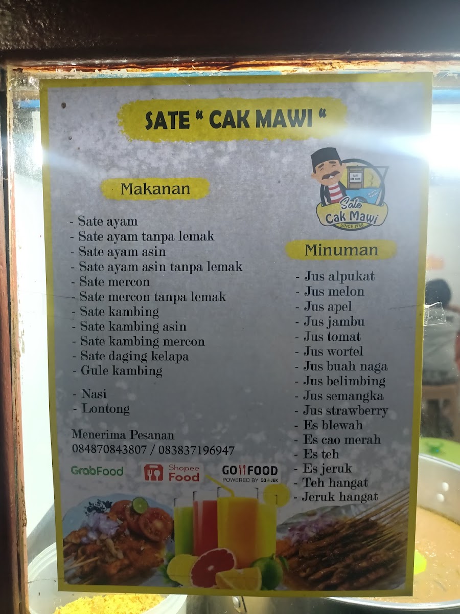 Sate Cak Mawi Photo Menu 3