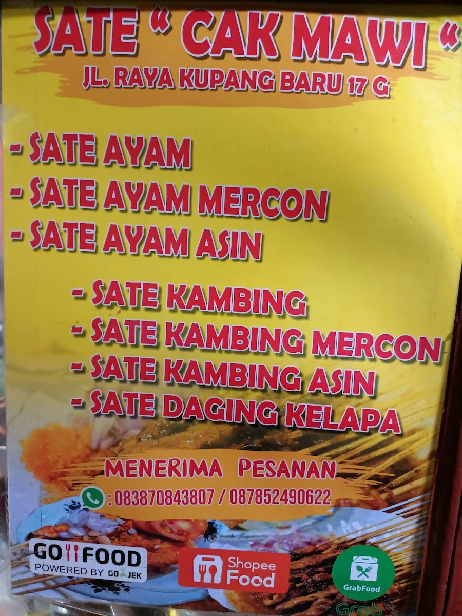 Sate Cak Mawi Photo Menu 4