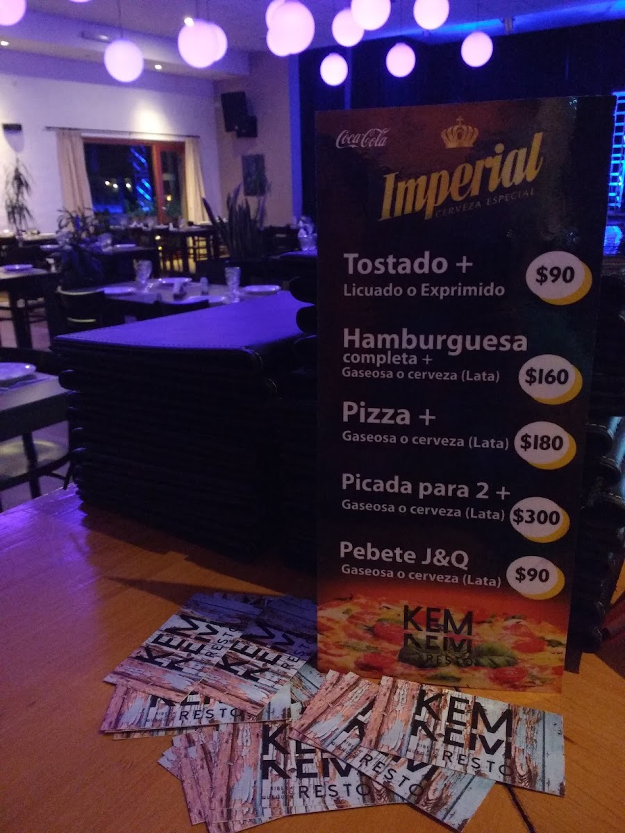 Kem Kem Resto Photo Menu 1