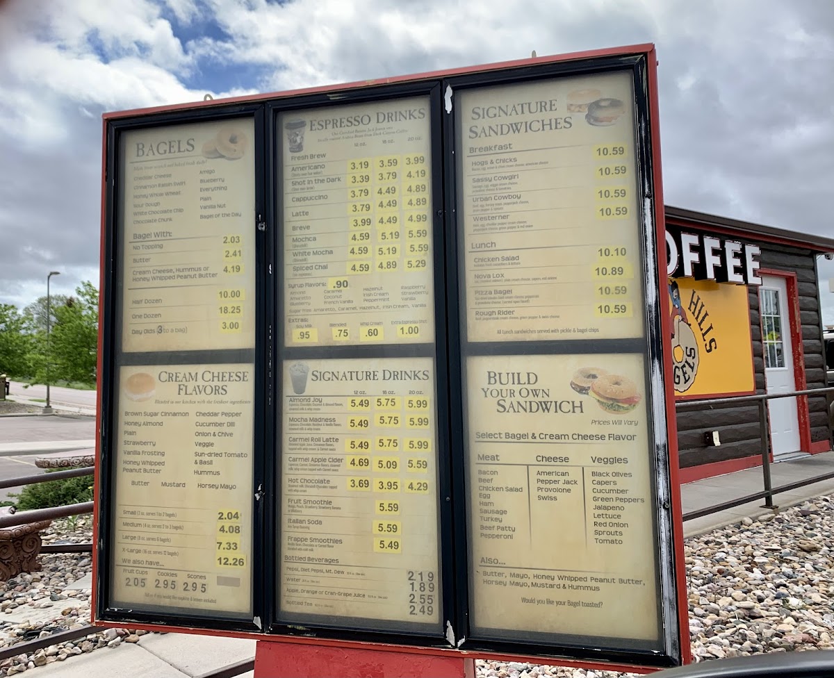 Black Hills Bagels Photo Menu 5