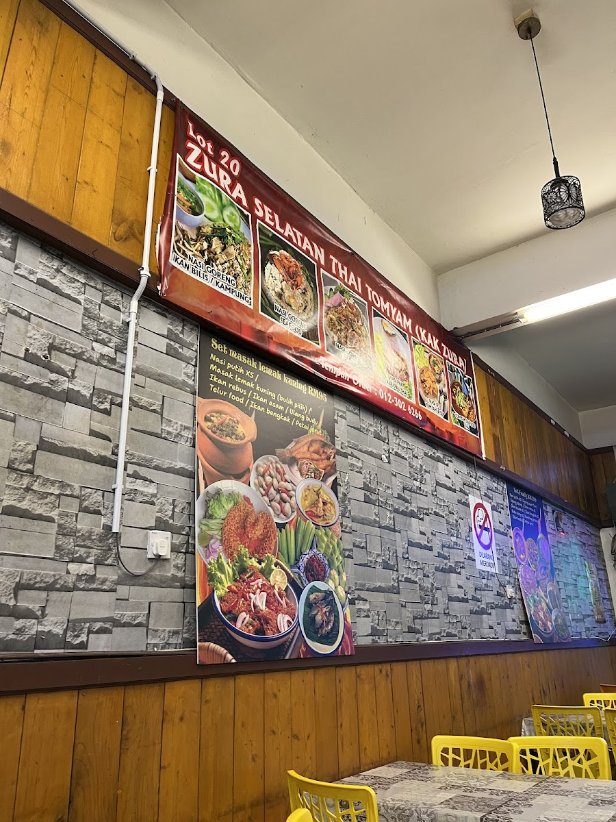 Zura Selatan Thai Tomyam Photo Menu 2