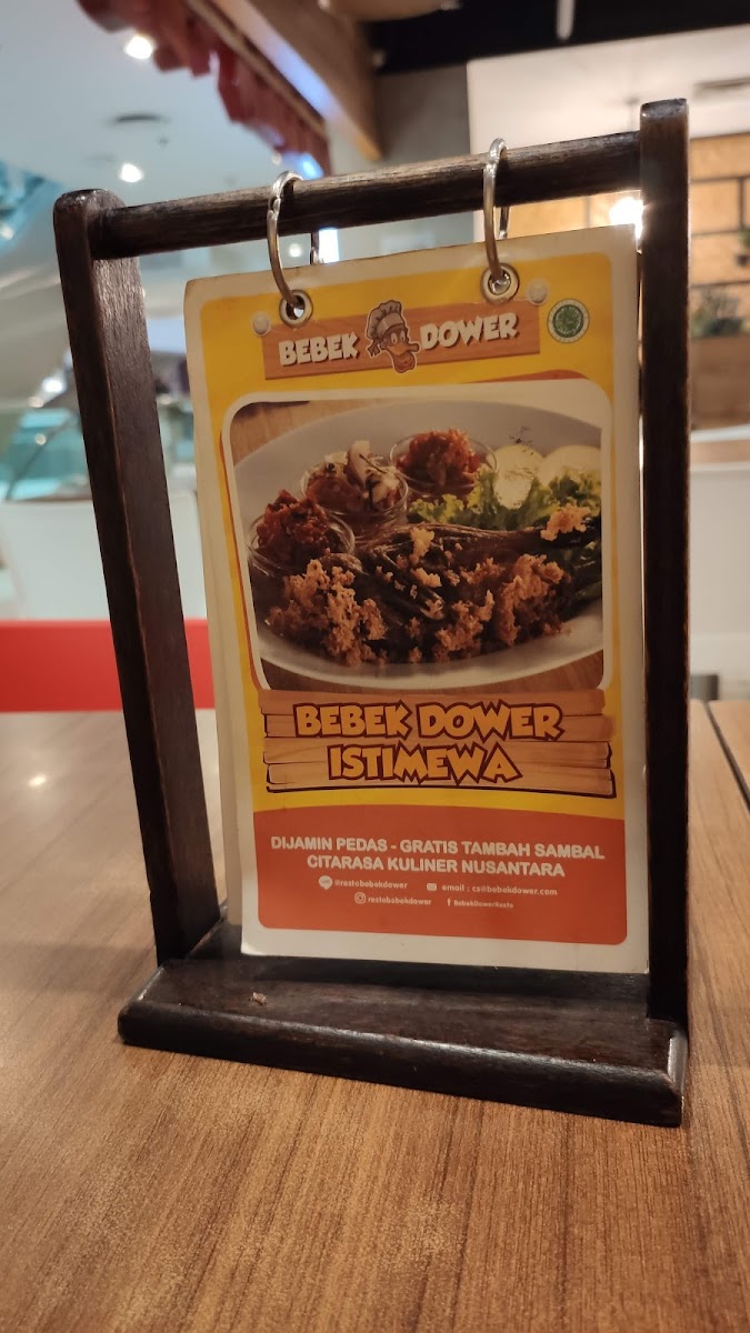 Bebek Dower Atrium Photo Menu 10