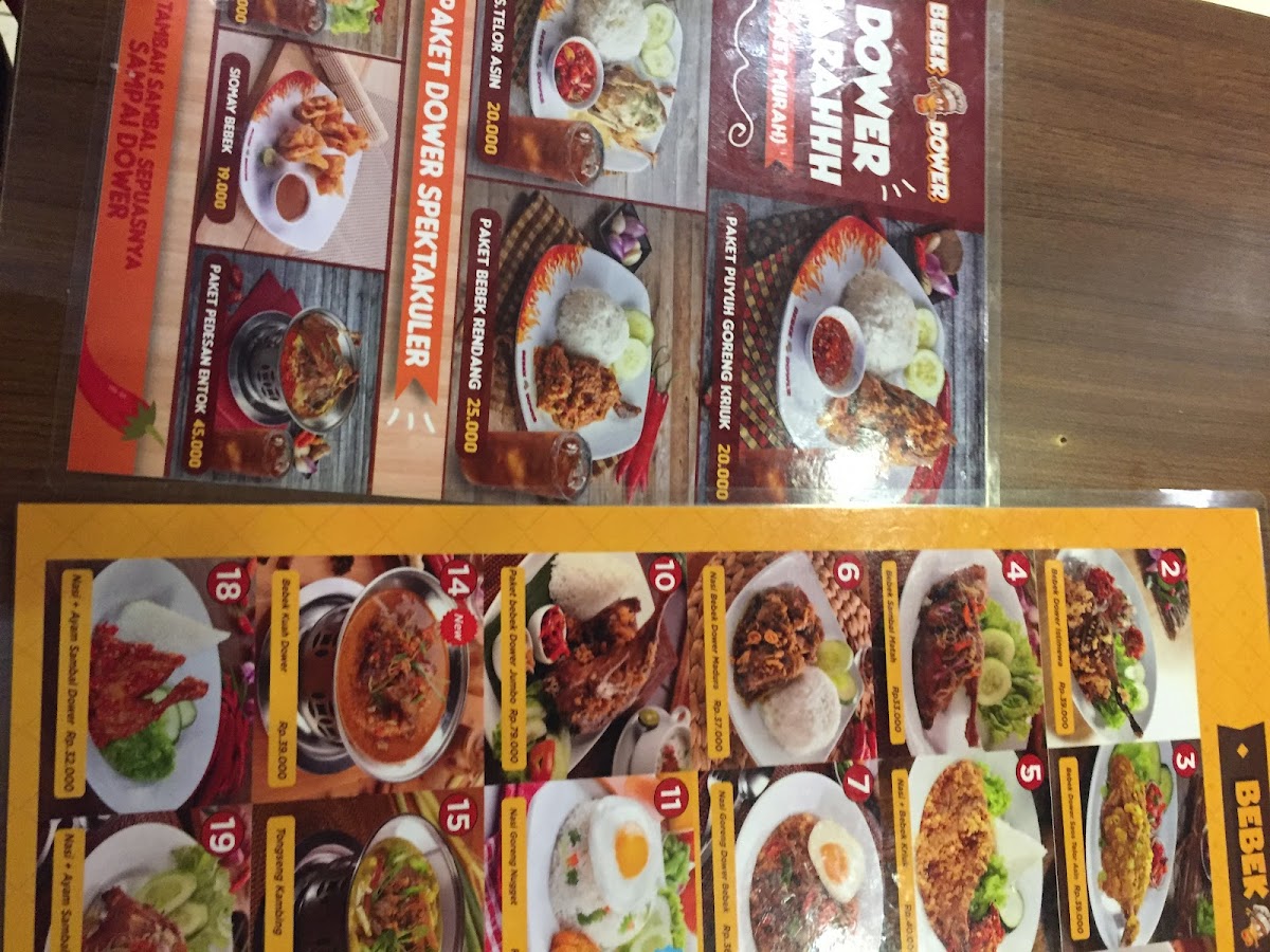 Bebek Dower Atrium Photo Menu 9
