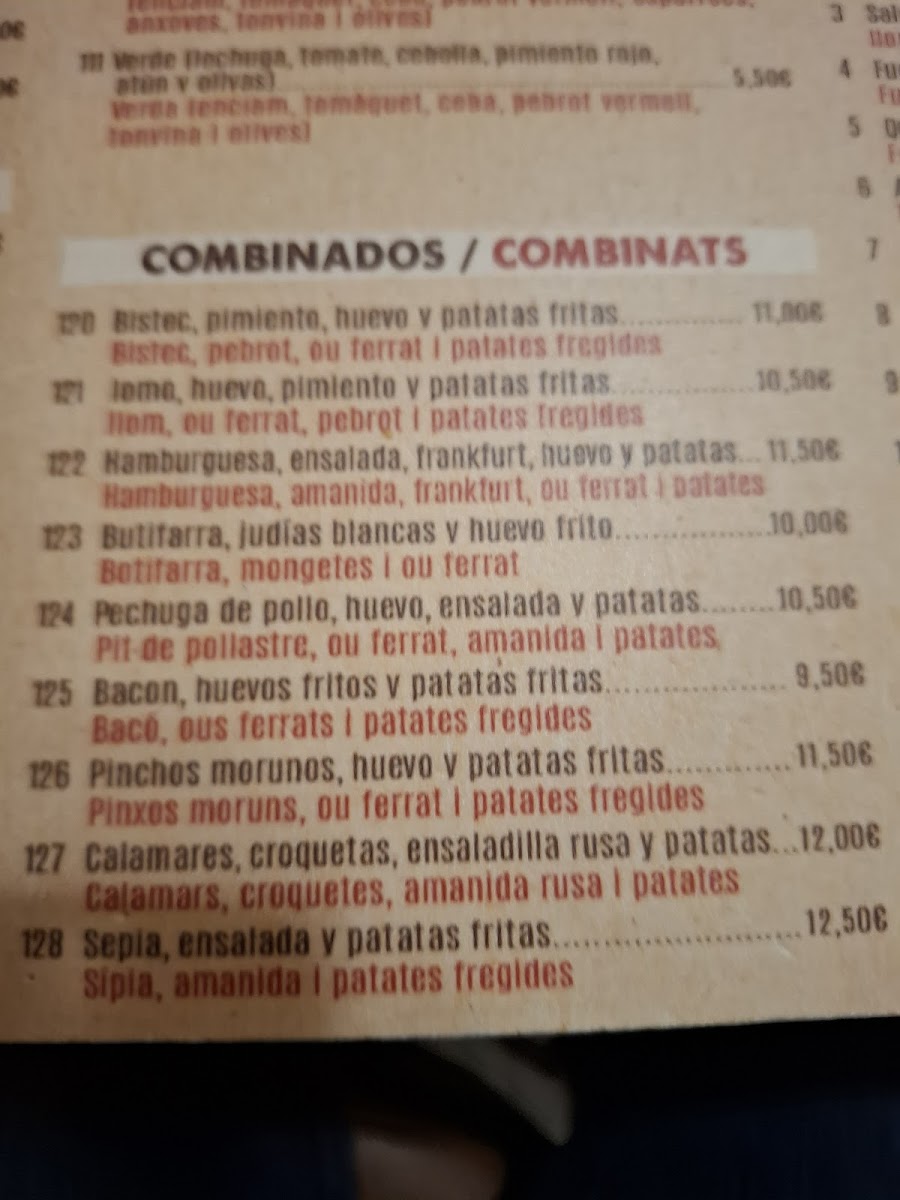 La Cantonada De Prim Photo Menu 3