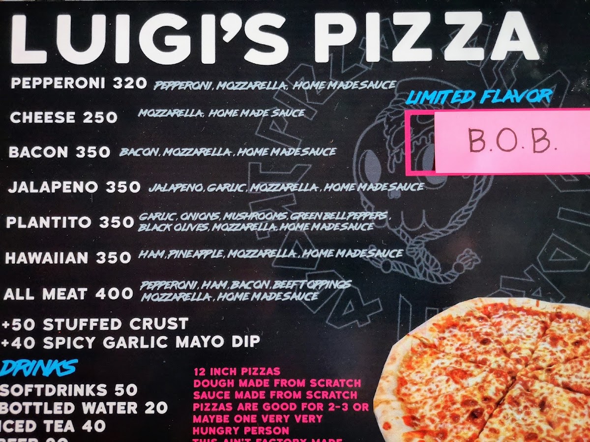 Luigi's Pizza Photo Menu 4