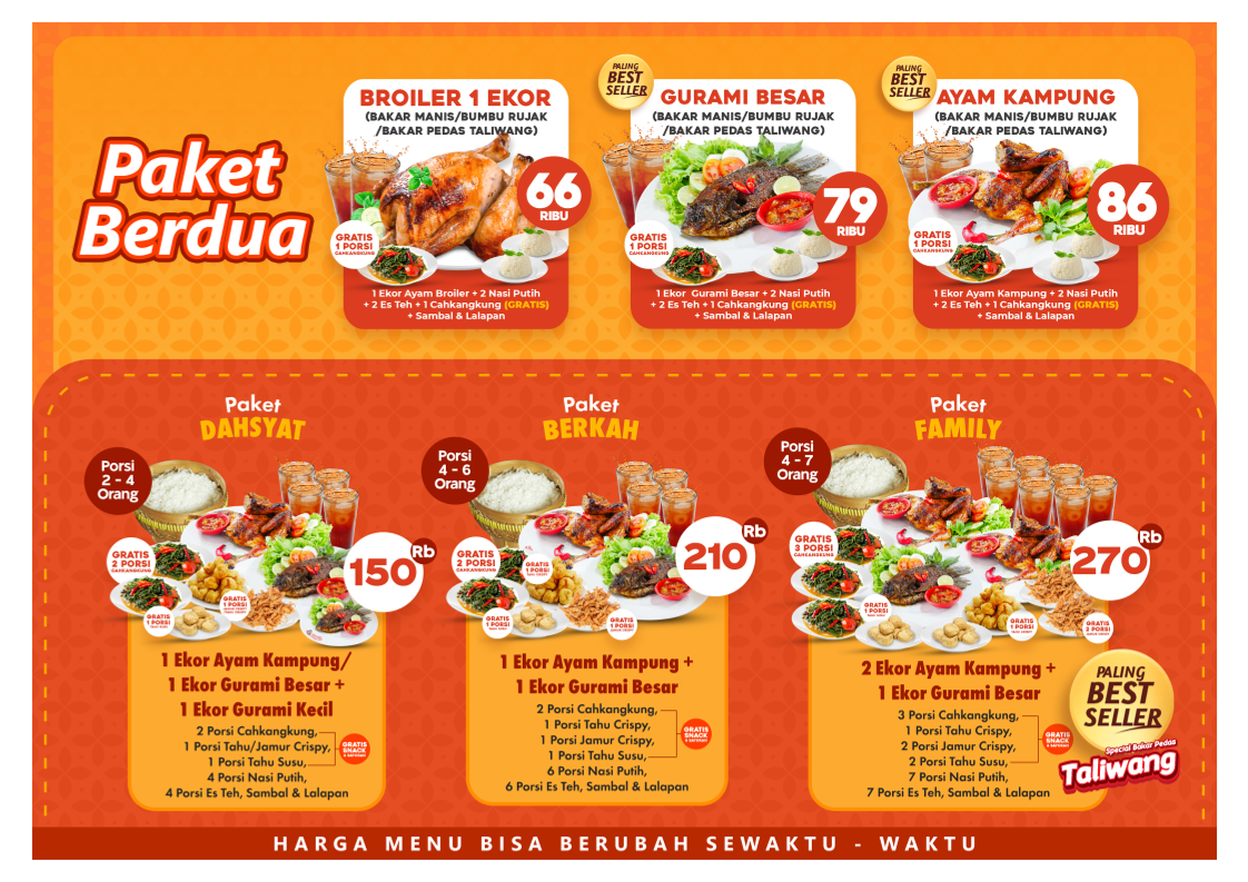 Ayam Bakar Pak D - Manukan 2 Photo Menu 2