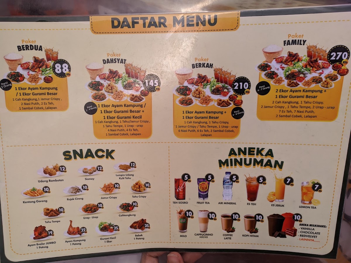 Ayam Bakar Pak D - Manukan 2 Photo Menu 6