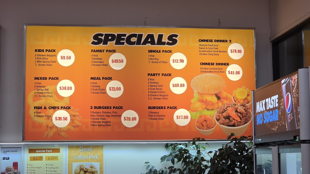 Ling's Fastfood Photo Menu 2