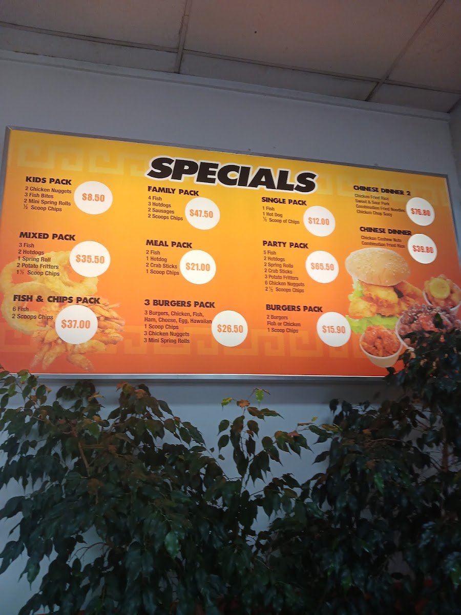 Ling's Fastfood Photo Menu 5