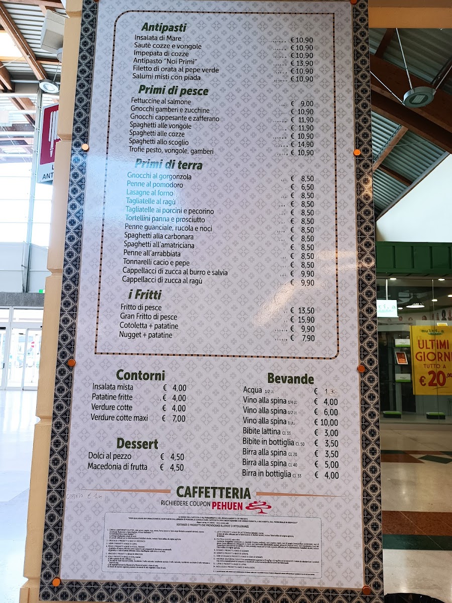 Noi Primi Photo Menu 1