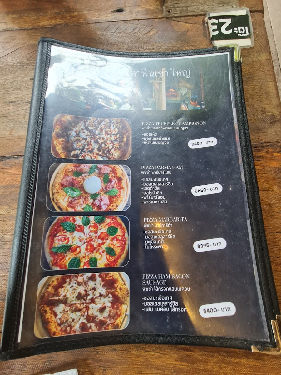 The Raft Cafe’ Khaoyai Photo Menu 5