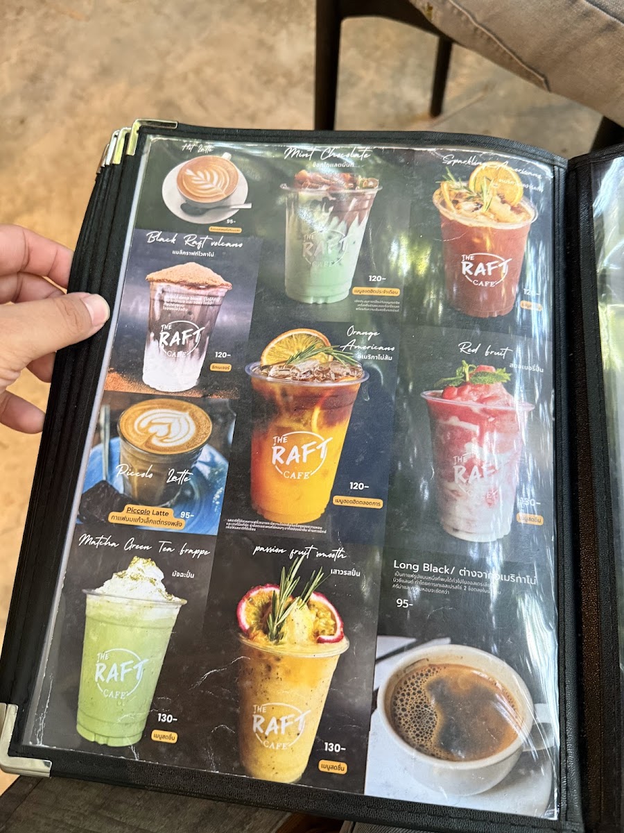 The Raft Cafe’ Khaoyai Photo Menu 7