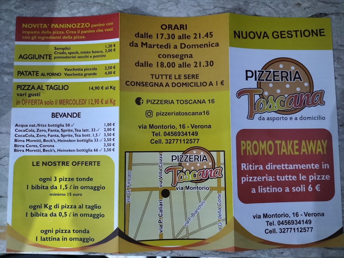 Pizzeria al Taglio Toscana Photo Menu 5