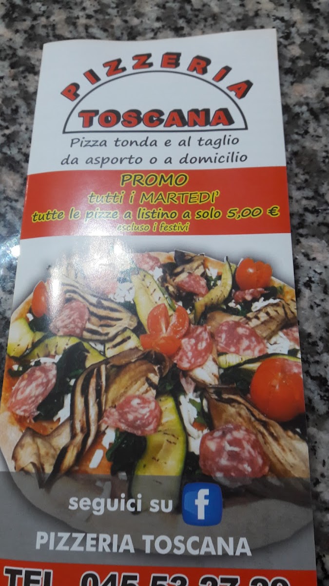 Pizzeria al Taglio Toscana Photo Menu 9