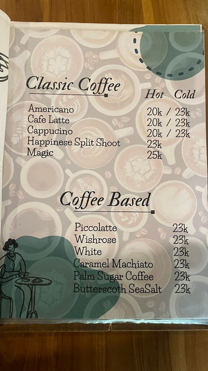 BnD Cafe Photo Menu 1