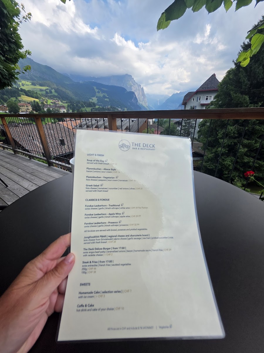 The Deck Restaurant Photo Menu 4
