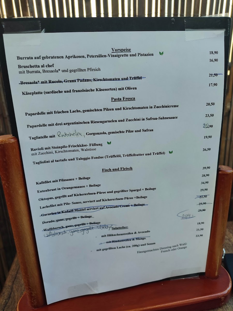Restaurant Sapori Italiani Photo Menu 1