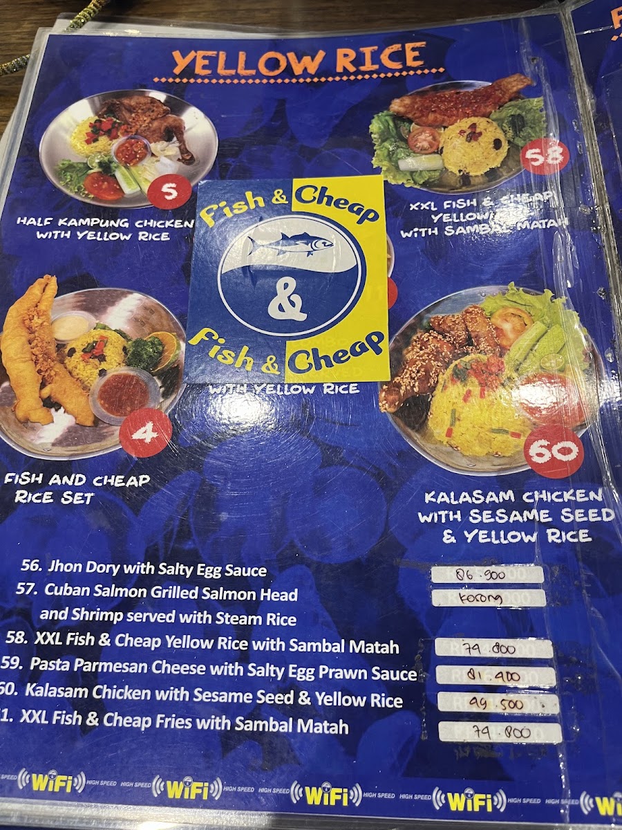 FISH & CHEAP POINS SQUARE Photo Menu 1