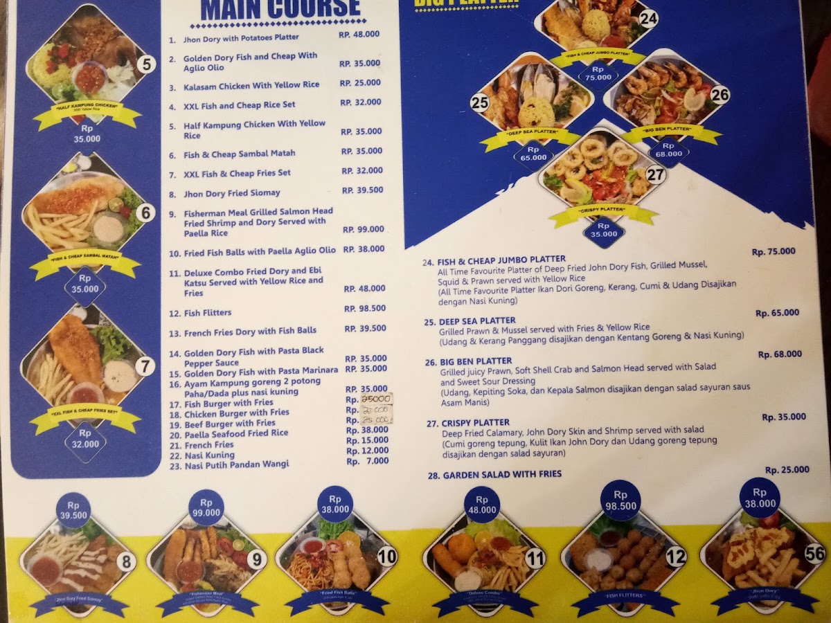 FISH & CHEAP POINS SQUARE Photo Menu 6