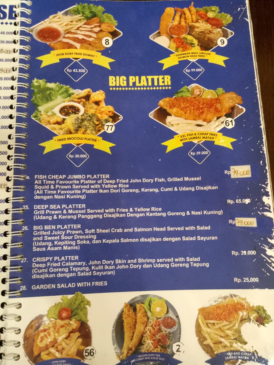 FISH & CHEAP POINS SQUARE Photo Menu 9