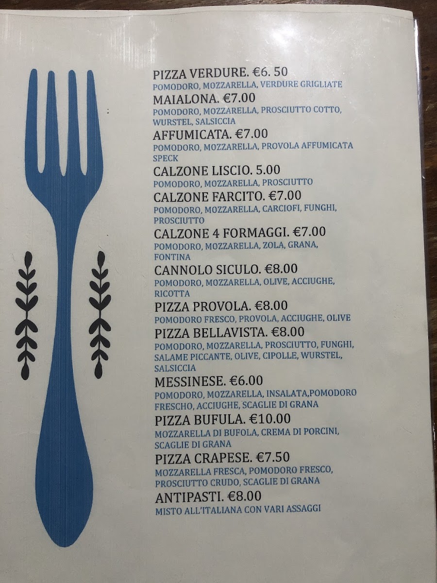 Bellavista Photo Menu 2