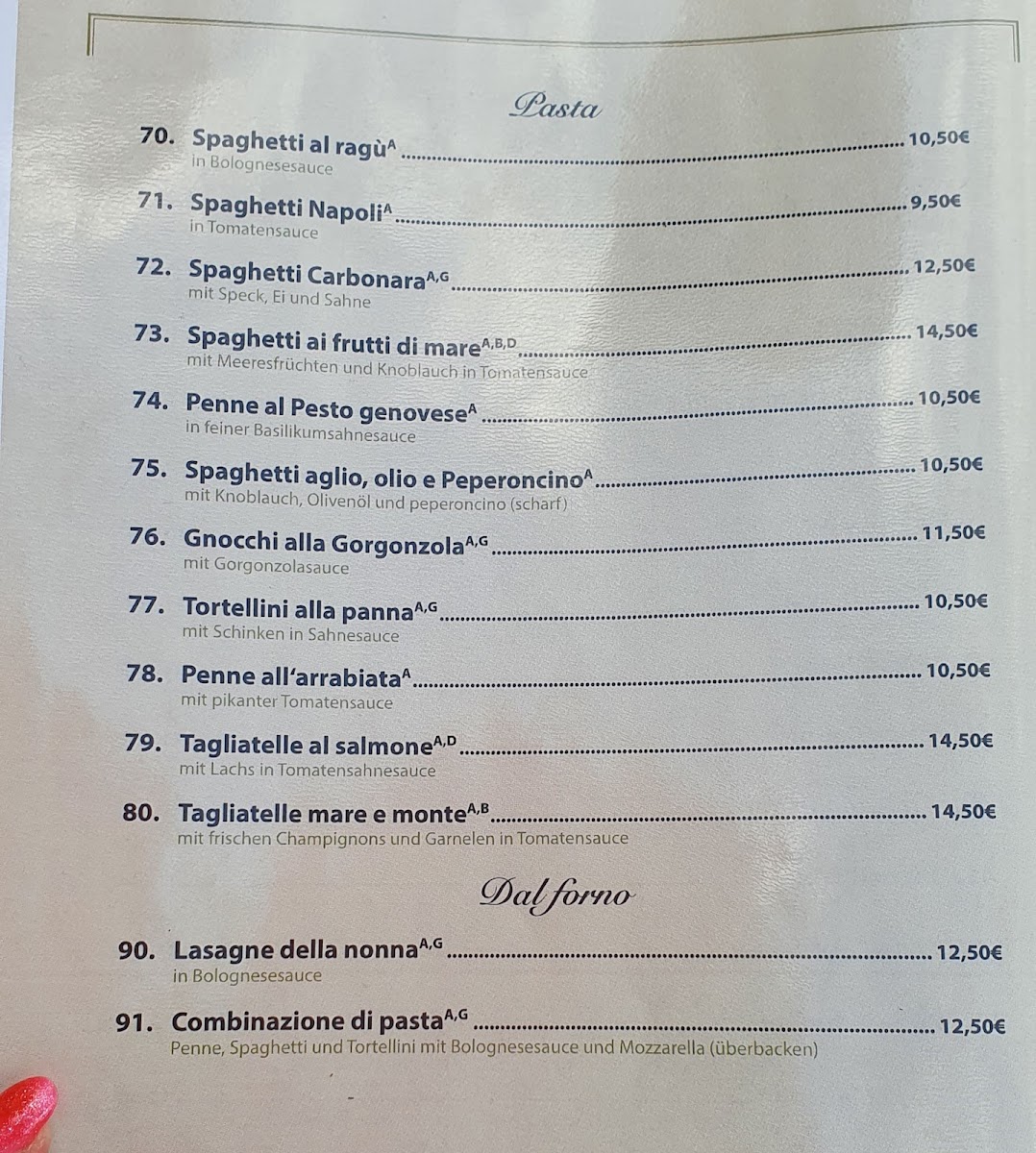 Ristorante Peperoncino Photo Menu 6